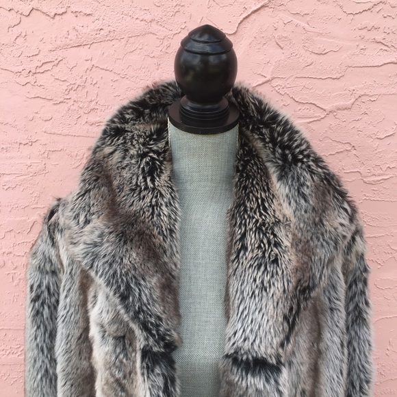 Alpine Studio Oversized Faux Fur Coat - Picture 2 of 10